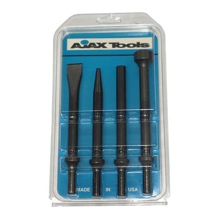 Ajax Tool Works DRIVER PUNCH & CHISEL SET 4PC AJA9013